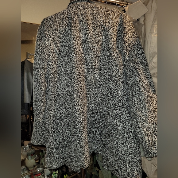 Forever 21 Ambiance Black and white blazer jacket size large - Picture 2 of 2